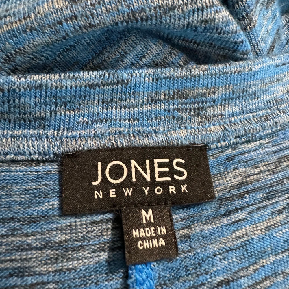 V-NECK JONES NEW YORK SWEATER   MEDIUM  #W - Picture 8 of 8